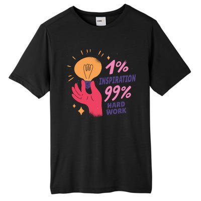 Inspiration And Hard Work Tall Fusion ChromaSoft Performance T-Shirt