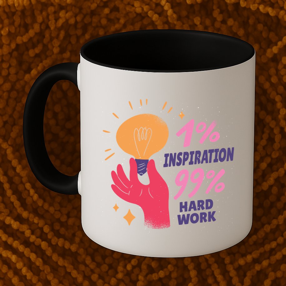 Inspiration And Hard Work Mug