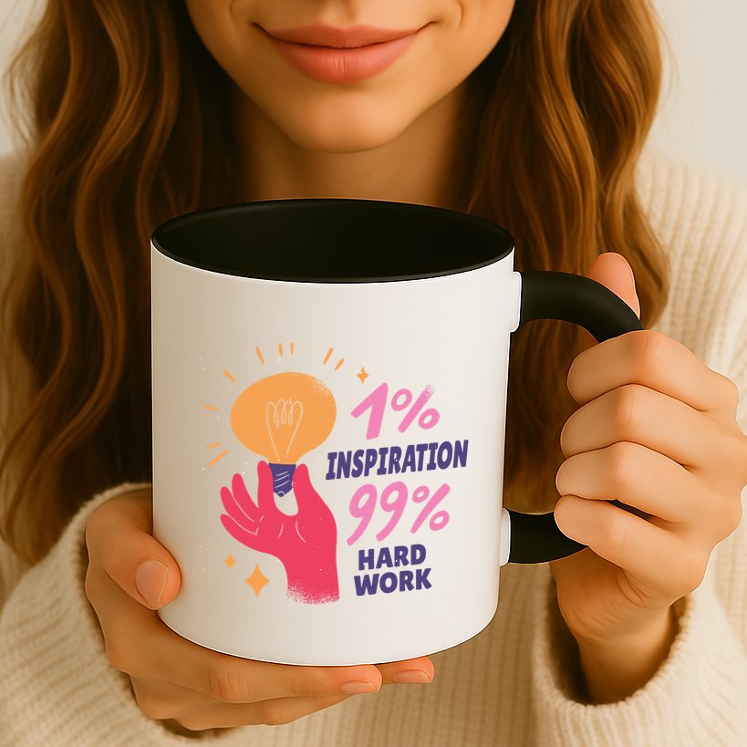 Inspiration And Hard Work Mug