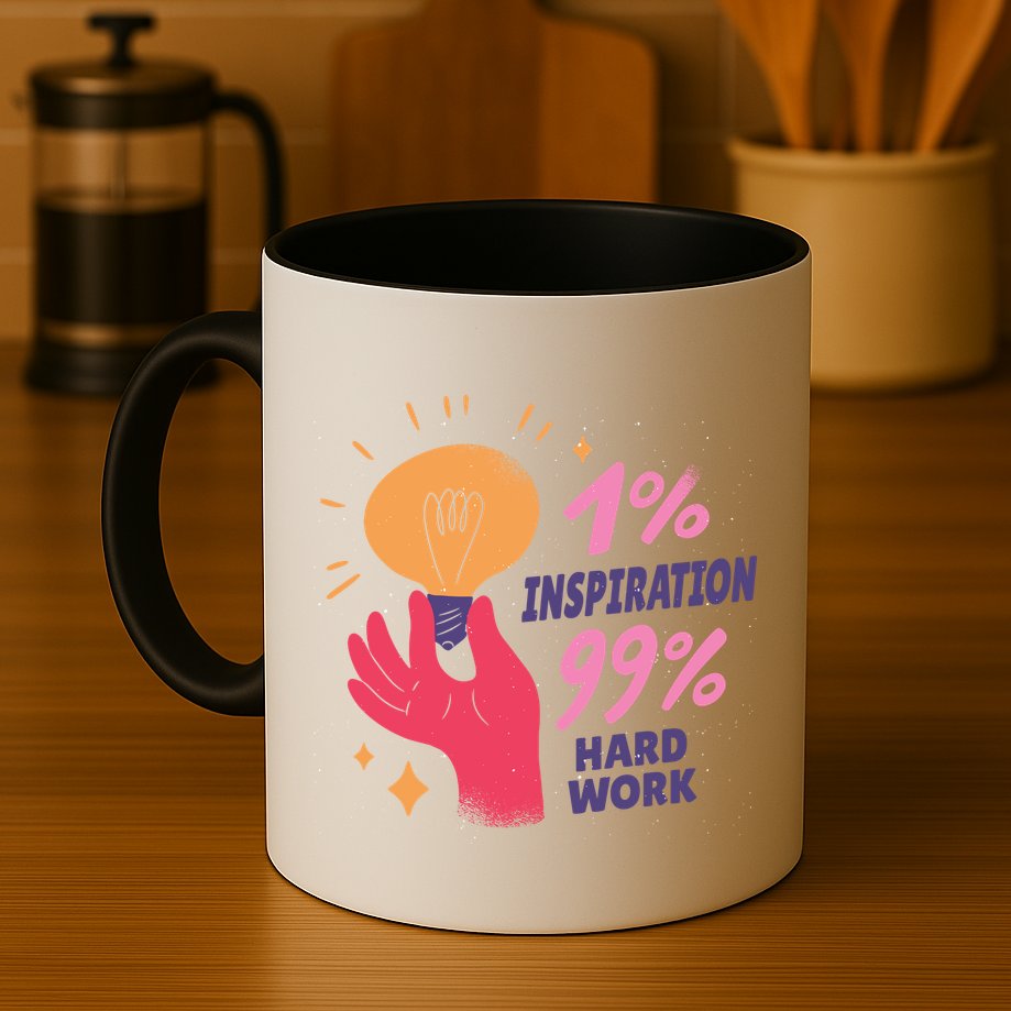 Inspiration And Hard Work Mug