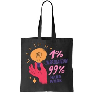 Inspiration And Hard Work Tote Bag