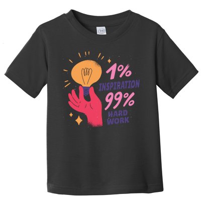 Inspiration And Hard Work Toddler T-Shirt