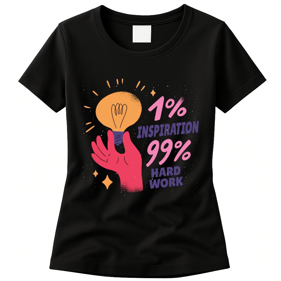 Inspiration And Hard Work Womens T-Shirt
