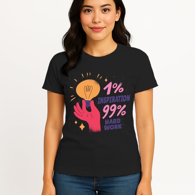 Inspiration And Hard Work Womens T-Shirt