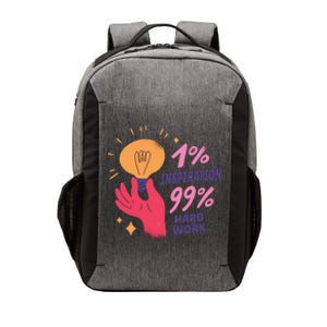 Inspiration And Hard Work Vector Backpack