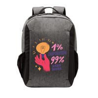 Inspiration And Hard Work Vector Backpack