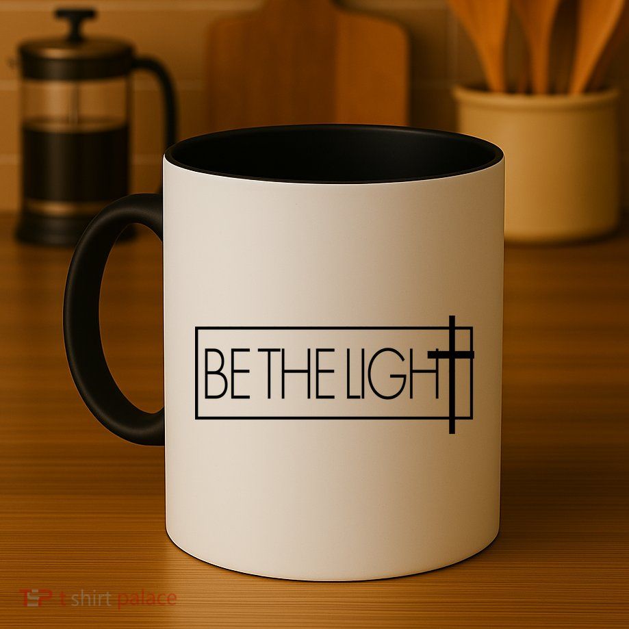Inspirational Be The Light Mug