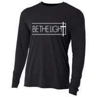 Inspirational Be The Light Cooling Performance Long Sleeve Crew