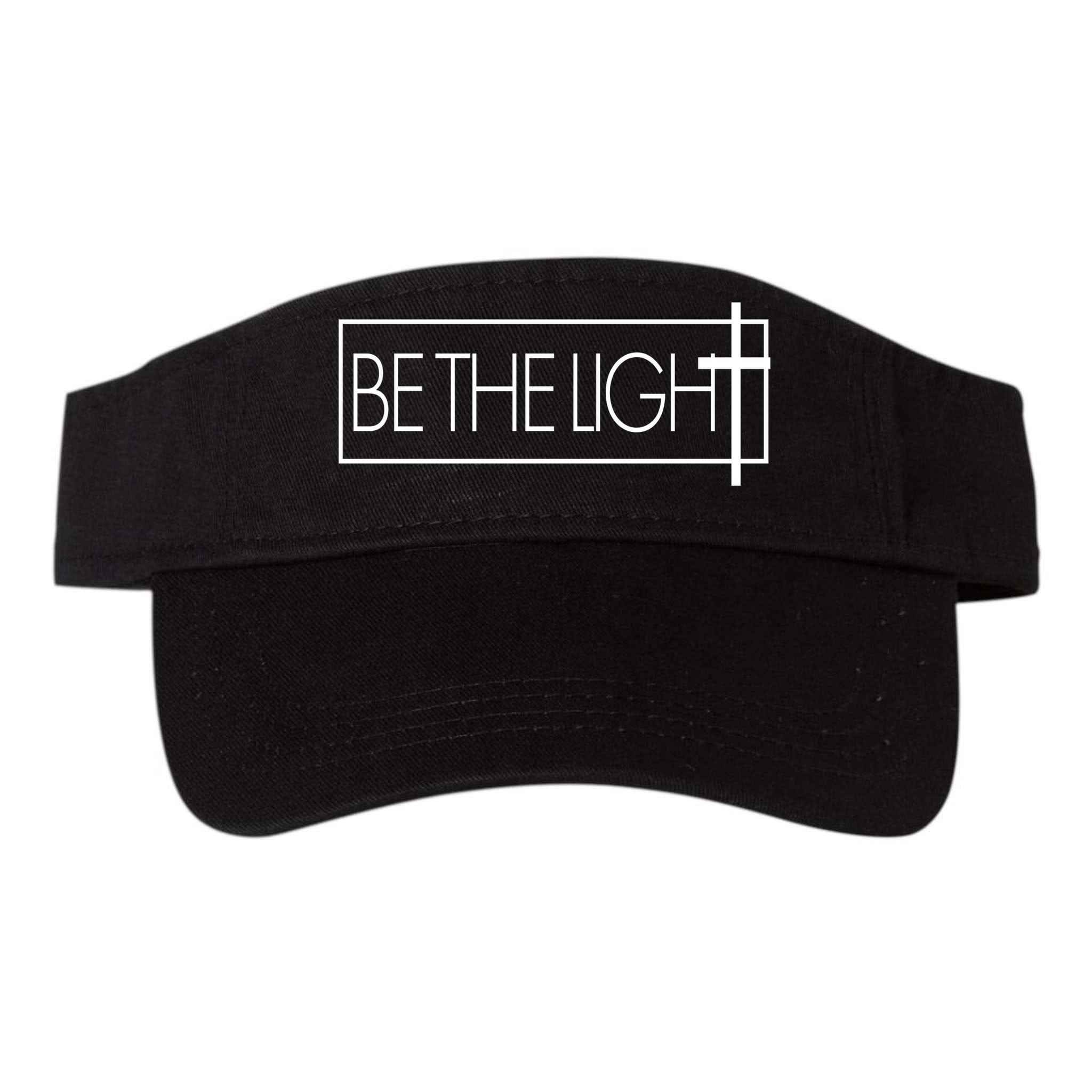 Inspirational Be The Light Visor