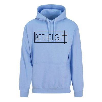 Inspirational Be The Light Unisex Surf Hoodie