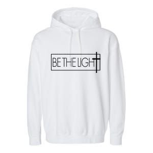 Inspirational Be The Light Garment-Dyed Fleece Hoodie