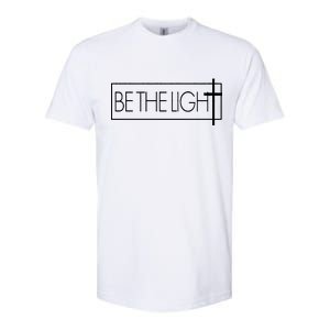 Inspirational Be The Light Softstyle CVC T-Shirt