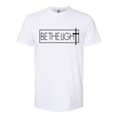 Inspirational Be The Light Softstyle® CVC T-Shirt