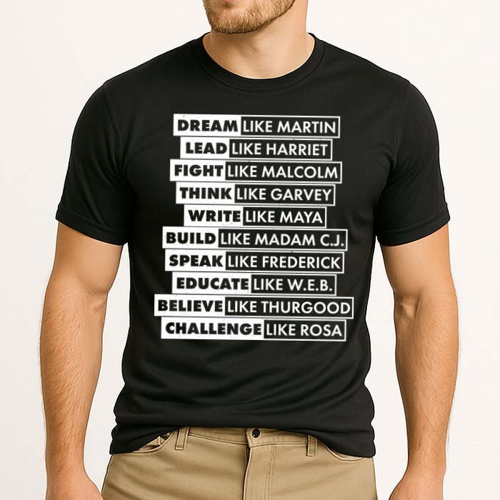 Inspirational Black History Figures Cooling Performance Crew T-Shirt
