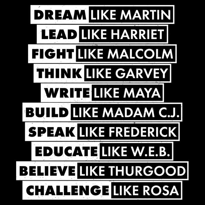 Inspirational Black History Figures Cooling Performance Crew T-Shirt