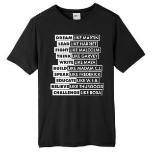 Inspirational Black History Figures Tall Fusion ChromaSoft Performance T-Shirt