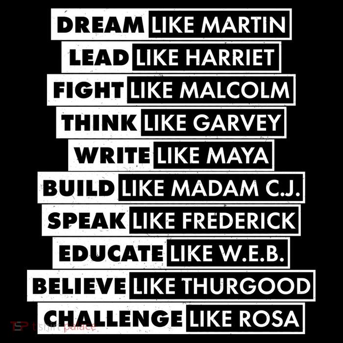 Inspirational Black History Figures Flatbill Hat