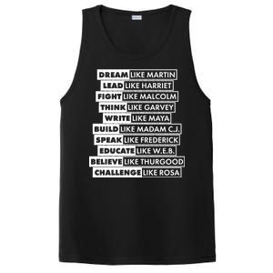 Inspirational Black History Figures PosiCharge Competitor Tank