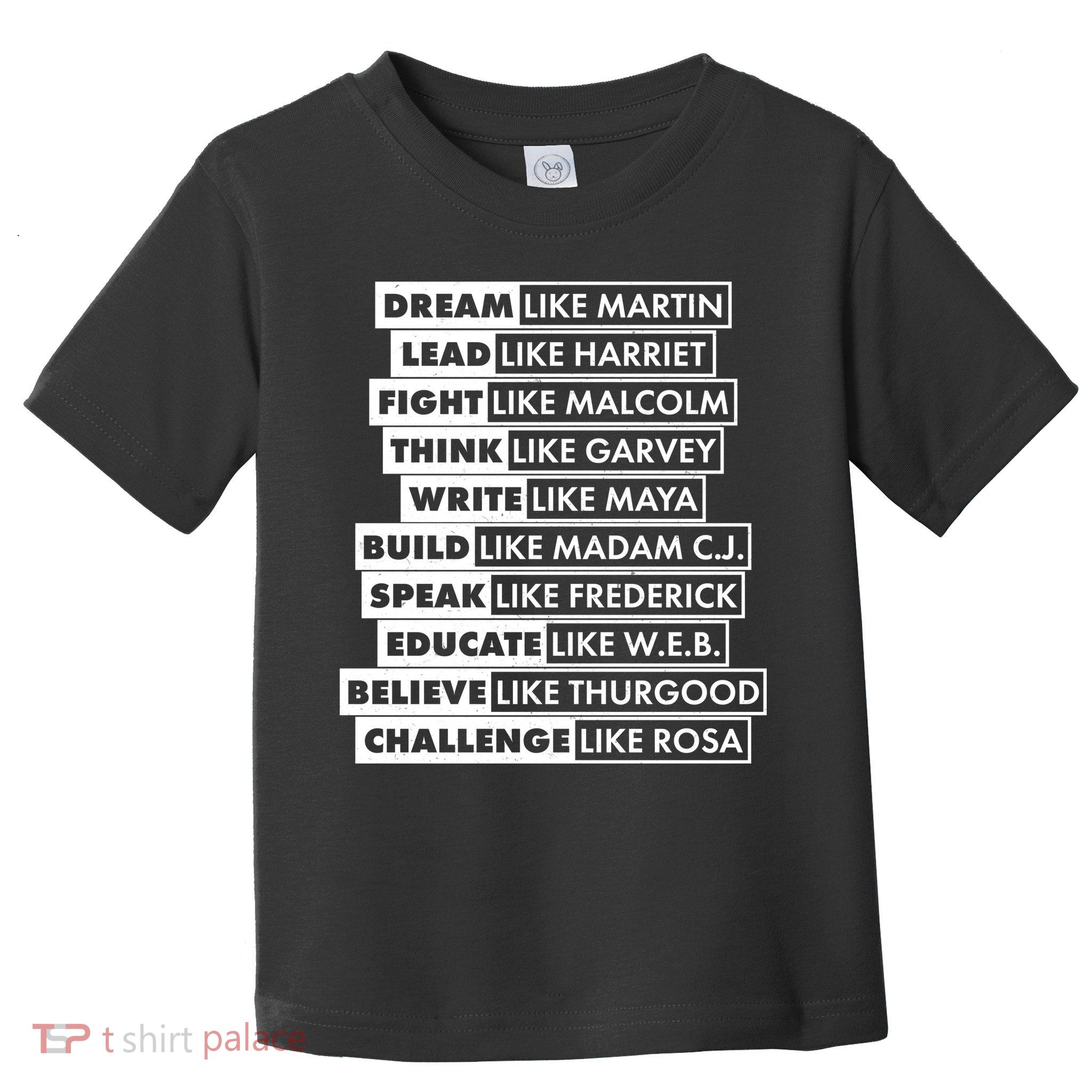 Inspirational Black History Figures Toddler T-Shirt