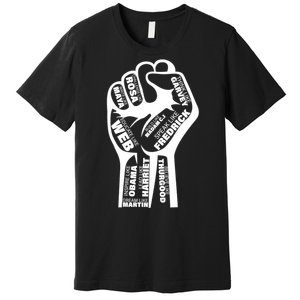 Inspirational Black History Fist Premium T-Shirt