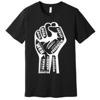 Inspirational Black History Fist Premium T-Shirt