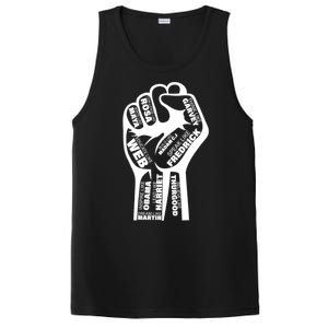 Inspirational Black History Fist PosiCharge Competitor Tank