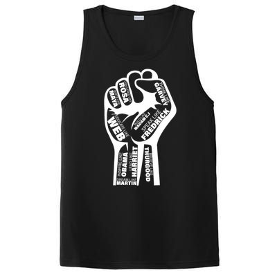 Inspirational Black History Fist PosiCharge Competitor Tank