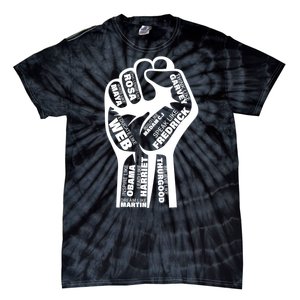 Inspirational Black History Fist Tie-Dye T-Shirt