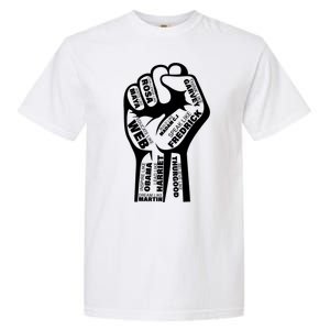 Inspirational Black History Fist Garment-Dyed Heavyweight T-Shirt