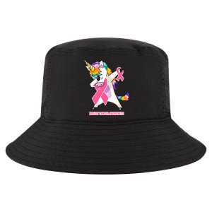 inspirational Breast Cancer Awareness Unicorn Cool Comfort Performance Bucket Hat