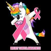 inspirational Breast Cancer Awareness Unicorn Sweatshirt