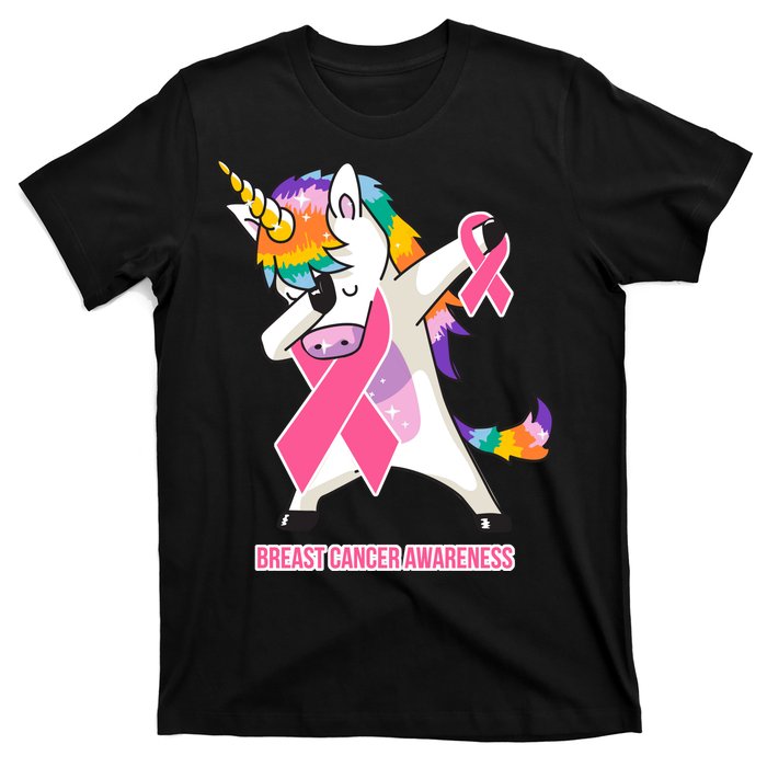 inspirational Breast Cancer Awareness Unicorn T-Shirt