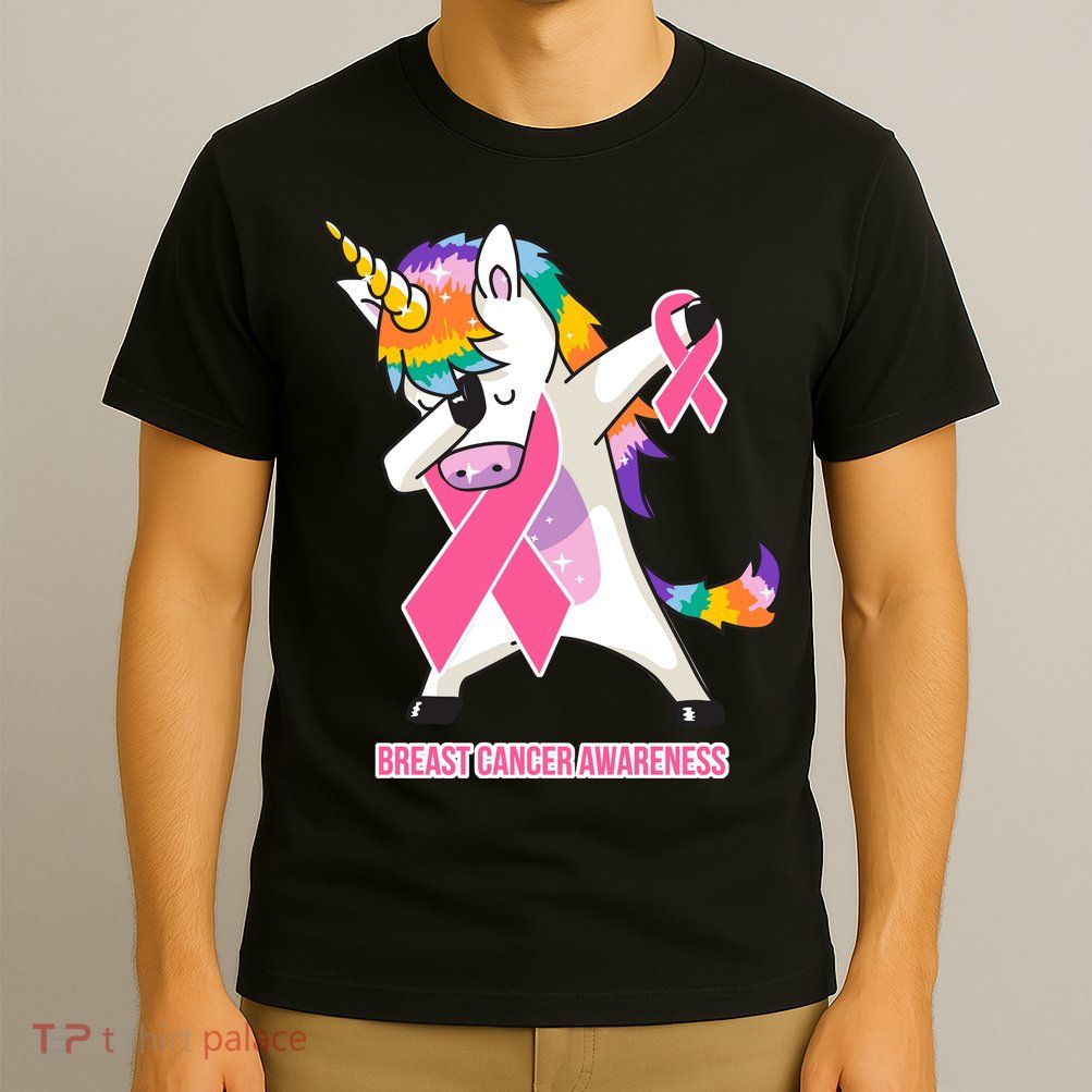 inspirational Breast Cancer Awareness Unicorn T-Shirt