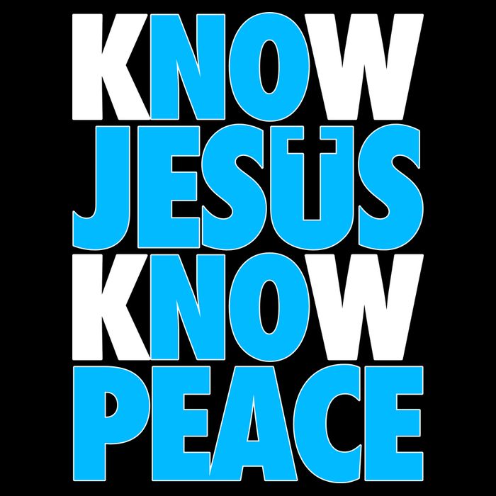 Inspirational Know Jesus Know Peace Backpack