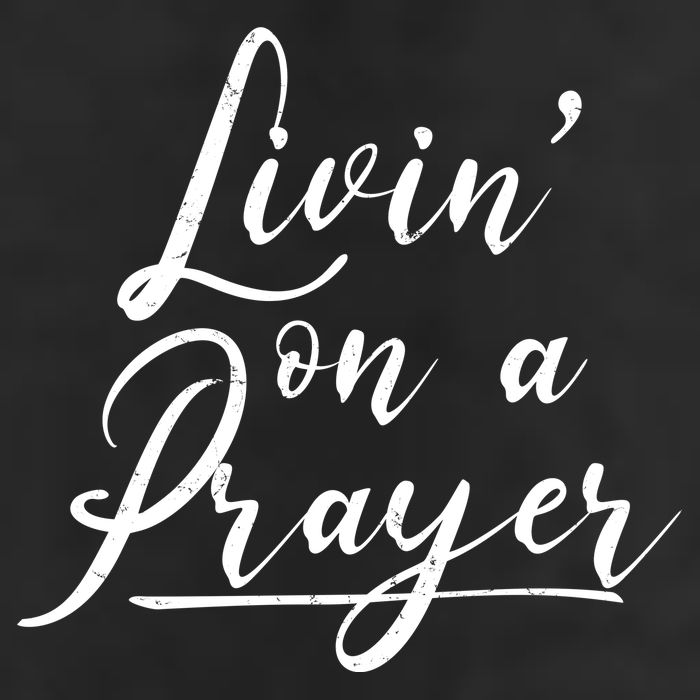 Inspirational Livin' On A Prayer 11oz C Handle Ceramic Mug