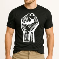 Inspirational People Black History Month Fist Cooling Performance Crew T-Shirt