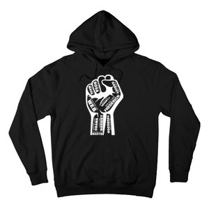 Inspirational People Black History Month Fist Hoodie