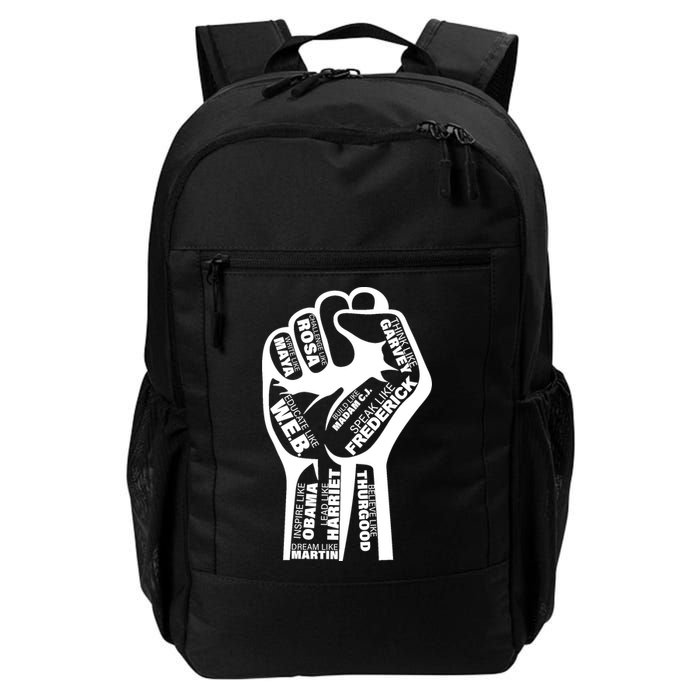 Inspirational People Black History Month Fist Backpack
