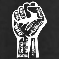 Inspirational People Black History Month Fist Adult Drive Performance Visor