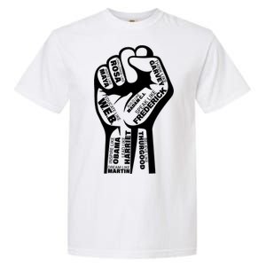 Inspirational People Black History Month Fist Garment-Dyed Heavyweight T-Shirt