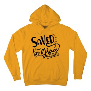 Inspirational Saved by Grace Ephesians 2:8 Hoodie