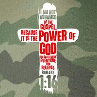 Inspirational The Power Of God Cross Romans 1:16 Legacy Tie Dye Trucker Hat