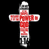 Inspirational The Power Of God Cross Romans 1:16 Impact Tech Backpack
