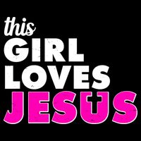 Inspirational This Girl Loves Jesus Apron