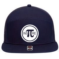 Inspire Pi 3.14 7 Panel Mesh Trucker Snapback Hat
