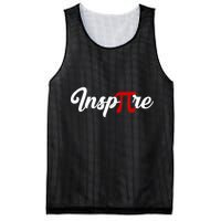 InsPIre Pi Day Logo 3.14 Mesh Reversible Basketball Jersey Tank