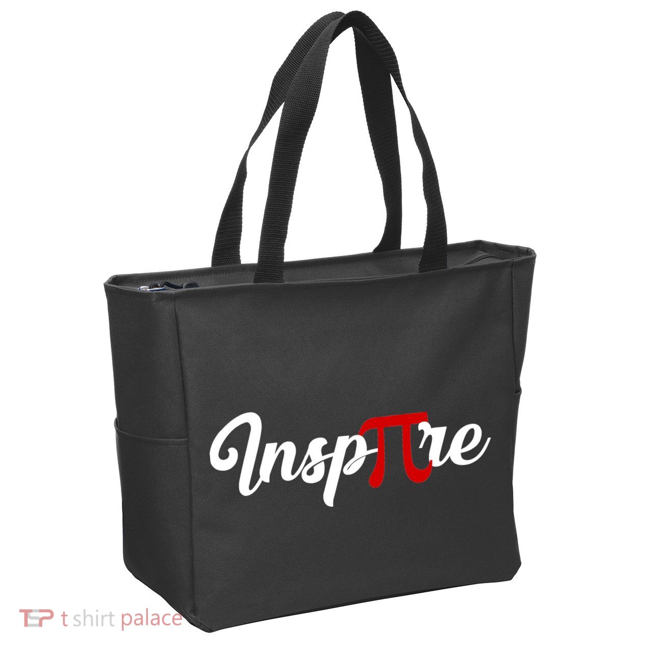 InsPIre Pi Day Logo 3.14 Zip Tote Bag