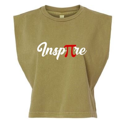 InsPIre Pi Day Logo 3.14 Garment-Dyed Women's Muscle Tee