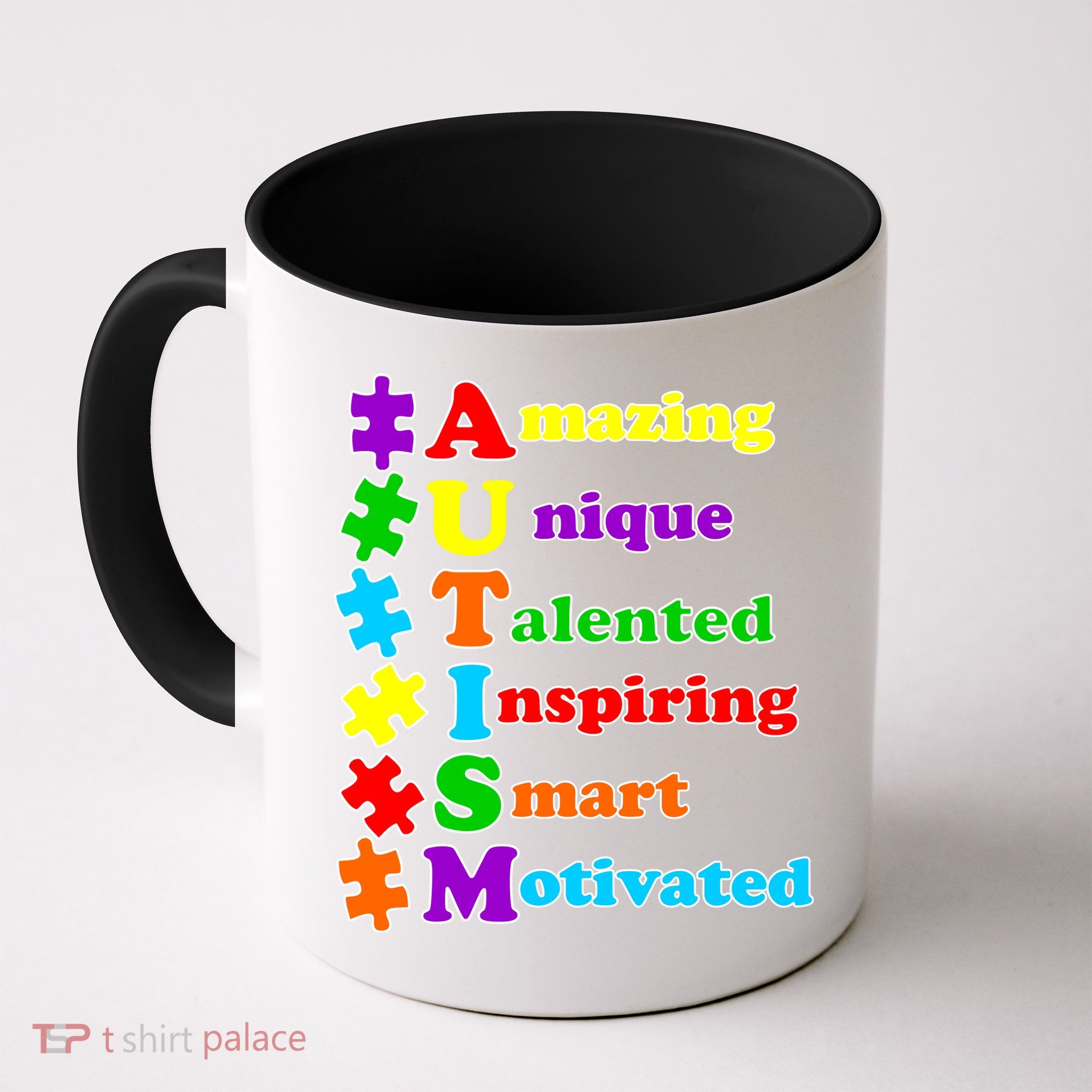 Inspiring Autism Awareness Amazing Smart Unique Puzzle Mug