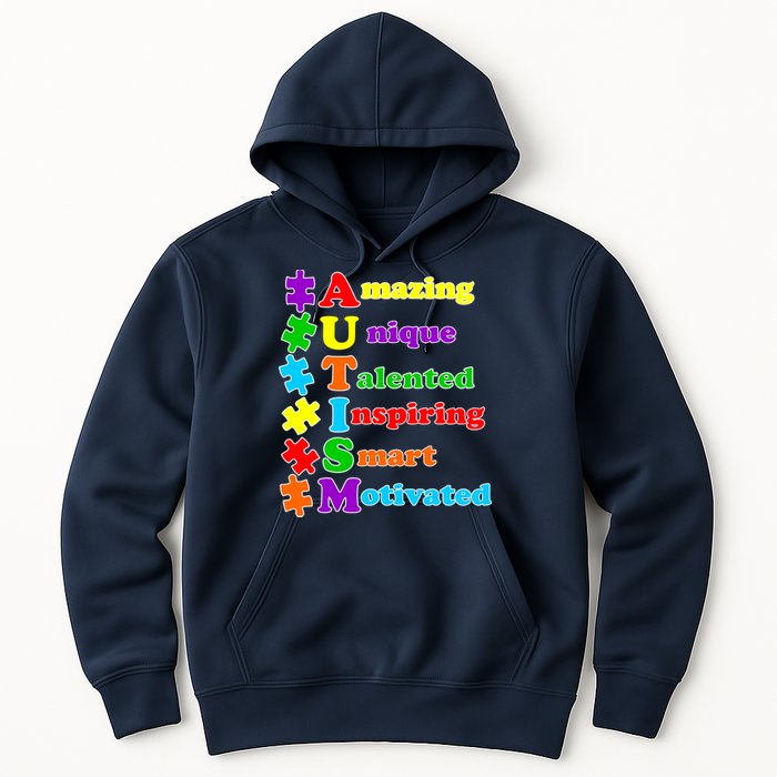 Inspiring Autism Awareness Amazing Smart Unique Puzzle Hoodie